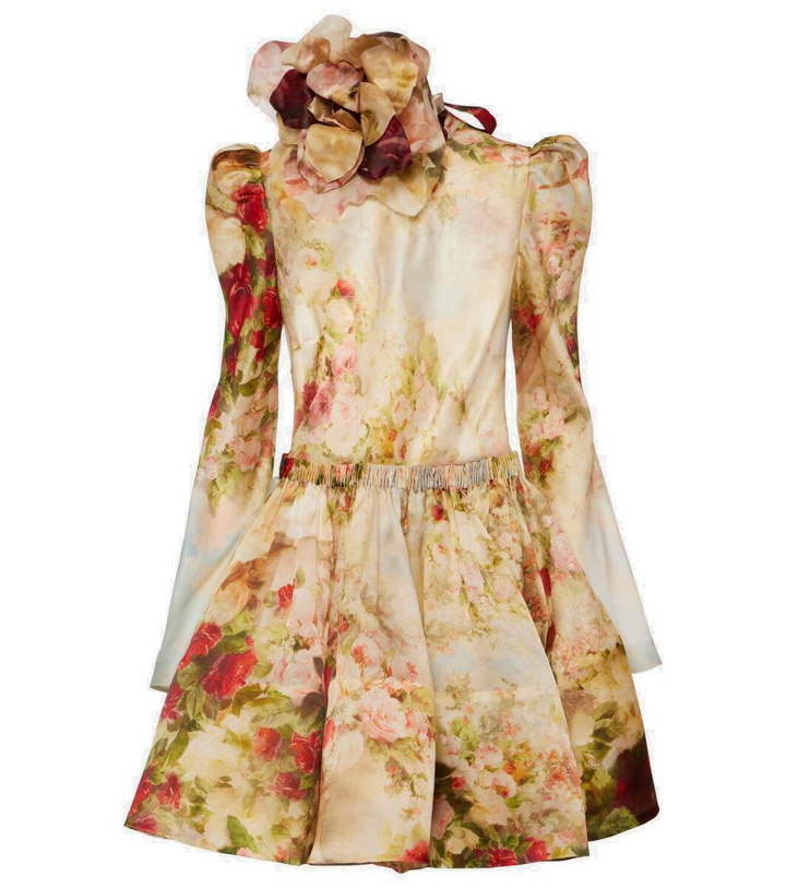 Photo: Zimmermann Luminosity floral silk minidress