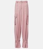 The Attico Belted cargo pants