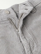mfpen - Straight-Leg Cotton-Corduroy Trousers - Gray