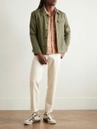 Corridor - Bedford Ribbed Cotton Overshirt - Green