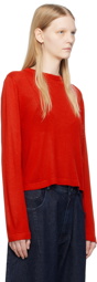 Cordera Red Rib Long Sleeve T-Shirt