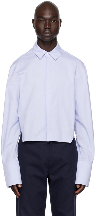 Photo: K.NGSLEY Blue Vincent Shirt