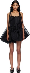 Cecilie Bahnsen Black Cristina Minidress