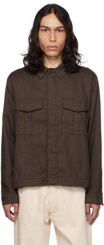 Photo: YMC Brown Battle Jacket