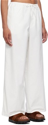 Baserange White Kolla Lounge Pants