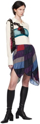 SC103 Multicolor Aurora Miniskirt