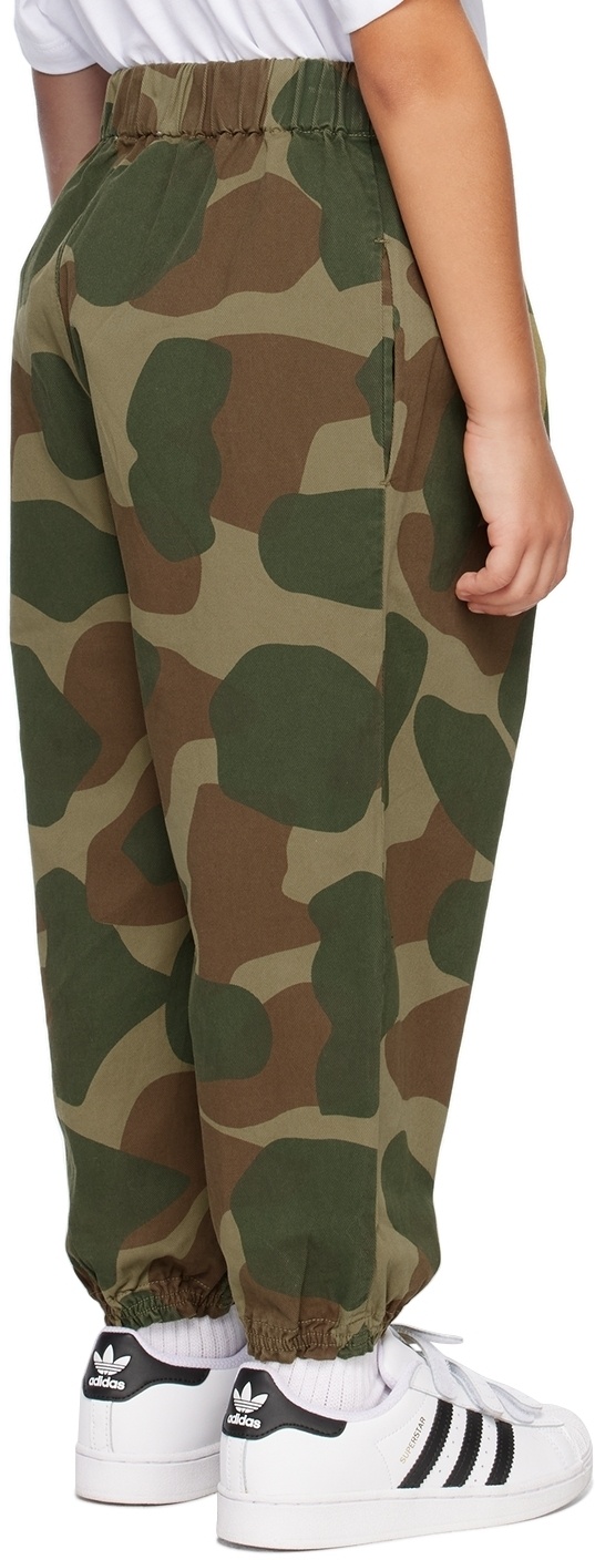 The Animals Observatory Kids Green Elephant Trousers