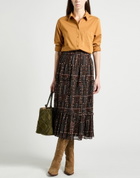 Marant Étoile Womens Midi skirt in Black
