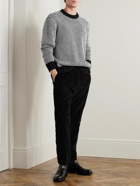 Mr P. - Wool-Jacquard Sweater - Black