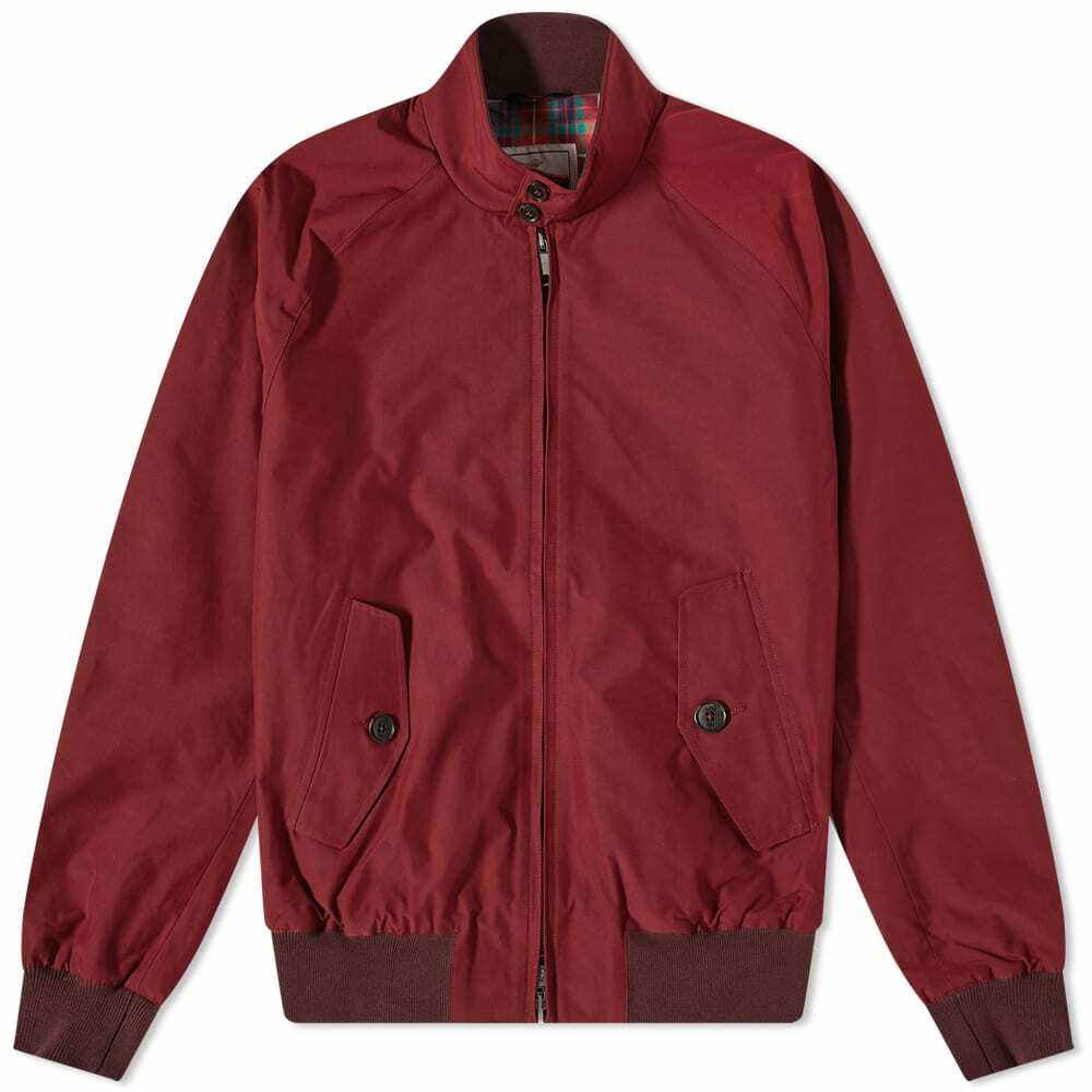 Baracuta Men's G9 Original Harrington Jacket in Tawny Red Baracuta