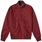 Baracuta Men's G9 Original Harrington Jacket in Tawny Red