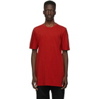 11 by Boris Bidjan Saberi Red Dye T-Shirt