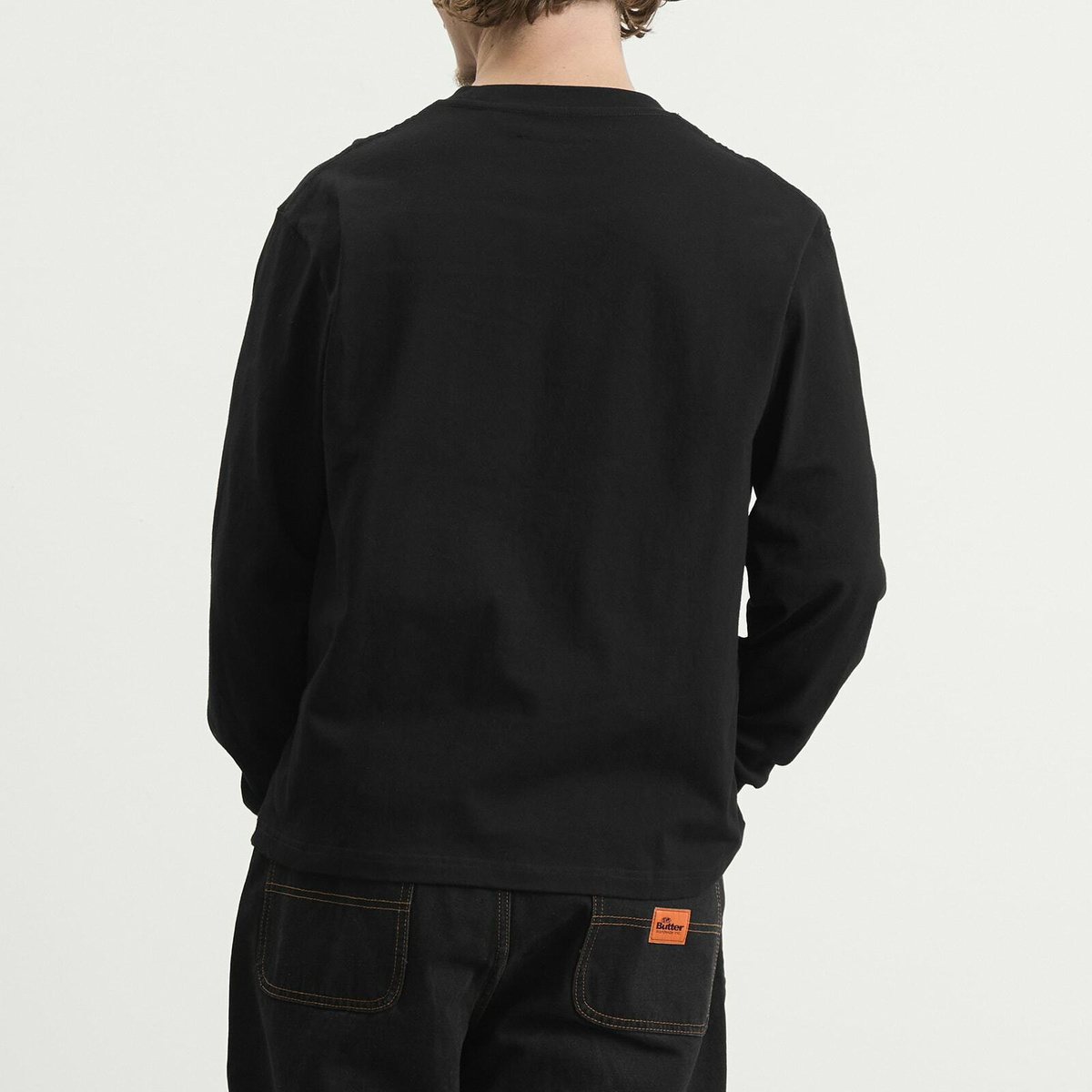 Pleasures Men's Twitch Long Sleeve T-Shirt in Black