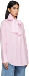 KIMHĒKIM Pink Embroidered Shirt