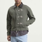 Ronning Men's Utility Fireman Jacket in Olive Green