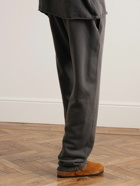 Les Tien - Straight-Leg Cotton-Jersey Sweatpants - Gray