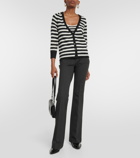 Dorothee Schumacher Striped cardigan and tank top set