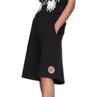 McQ Alexander McQueen Black Dart Low Crotch Shorts