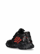 BALENCIAGA Runner Mesh And Nylon Graffiti Sneakers