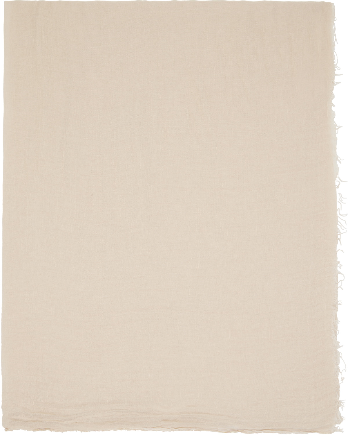 Rick Owens Off-White Temple Sandy Mega Scarf
