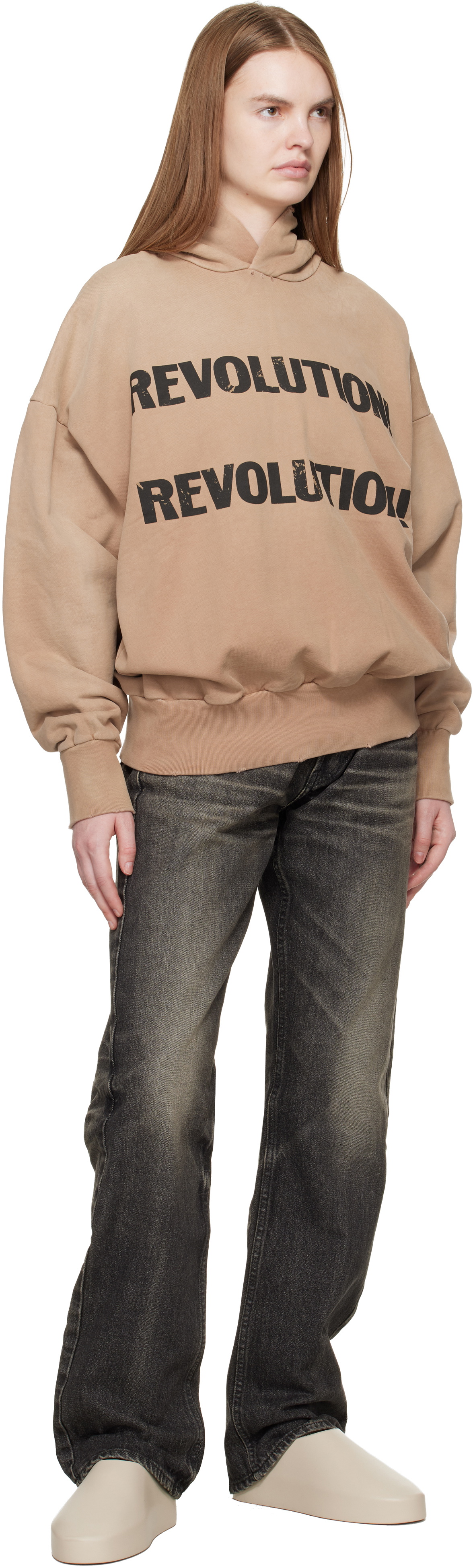 Fear of God Black Straight 5 Pocket Jeans