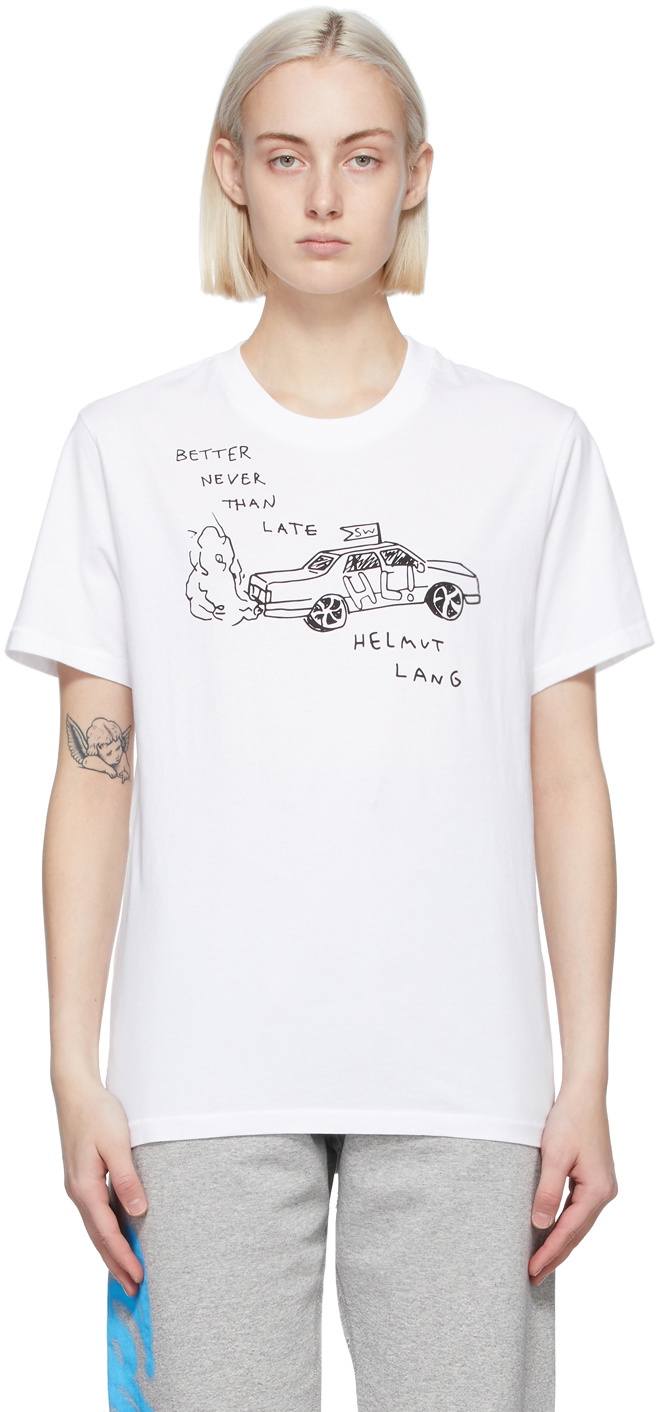 taxi t shirt helmut lang