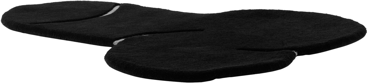 Carne Bollente Black Floor Is Lava Rug