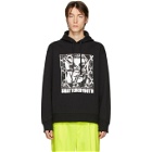 Nomenklatura Studio SSENSE Exclusive Black Shattered Youth Face Hoodie