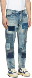 FDMTL Blue Slim Fit Straight CS85 Jeans
