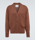 Jil Sander - Embroidered knitted cardigan