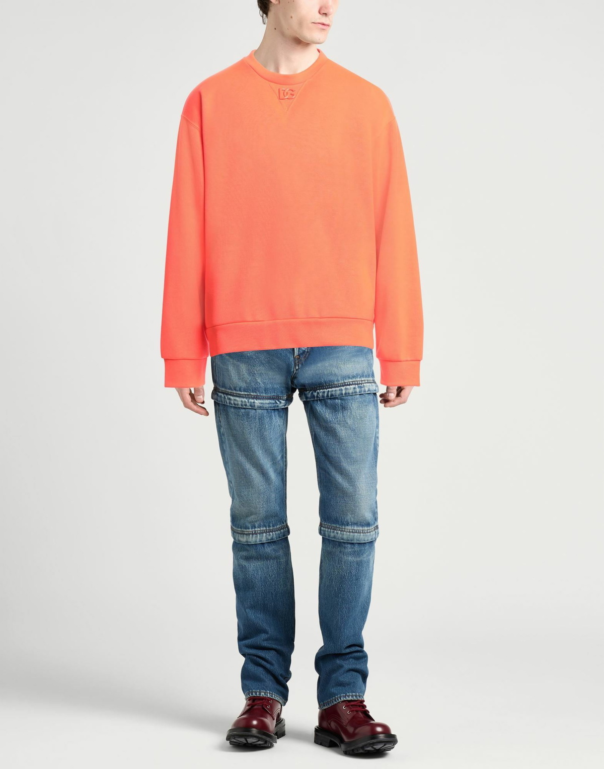 Dolce & gabbana Mens Sweatshirt in Orange