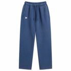 Patta Men's Classic Acid Washed Straight Leg Jogging Pants in Blue