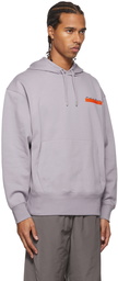 Heron Preston for Calvin Klein Grey Season 2 Fleece Logo Hoodie