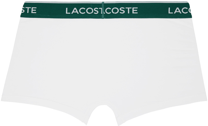 Lacoste Three-Pack White Casual Boxers Lacoste