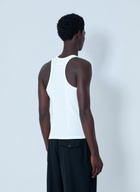 Jean Paul Gaultier Ribbed Tank Top with Metallic Hardware