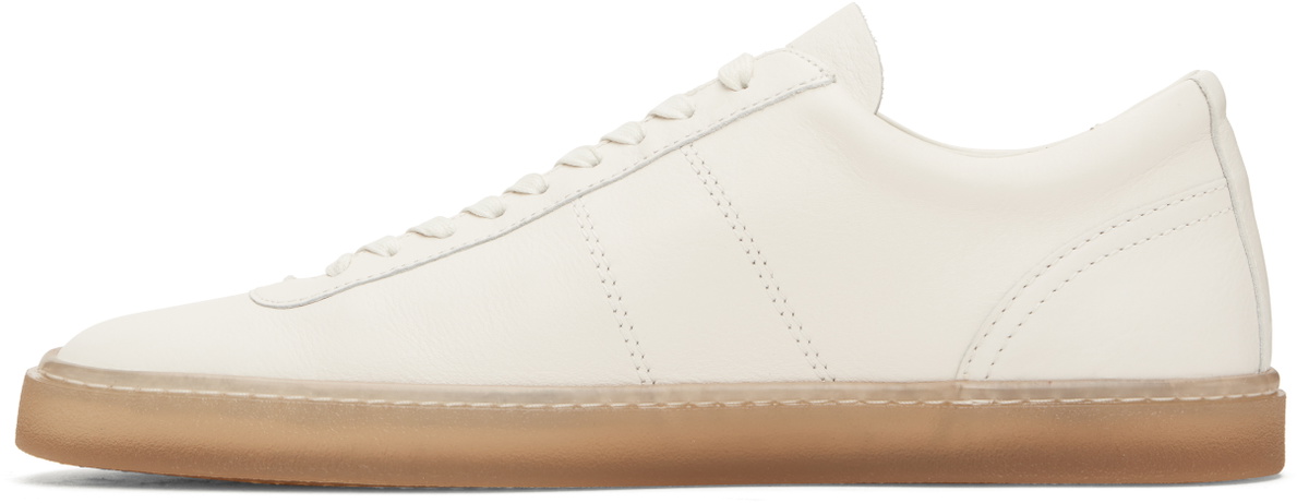 LEMAIRE White Linoleum Laced Up Sneakers