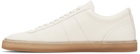 LEMAIRE White Linoleum Laced Up Sneakers