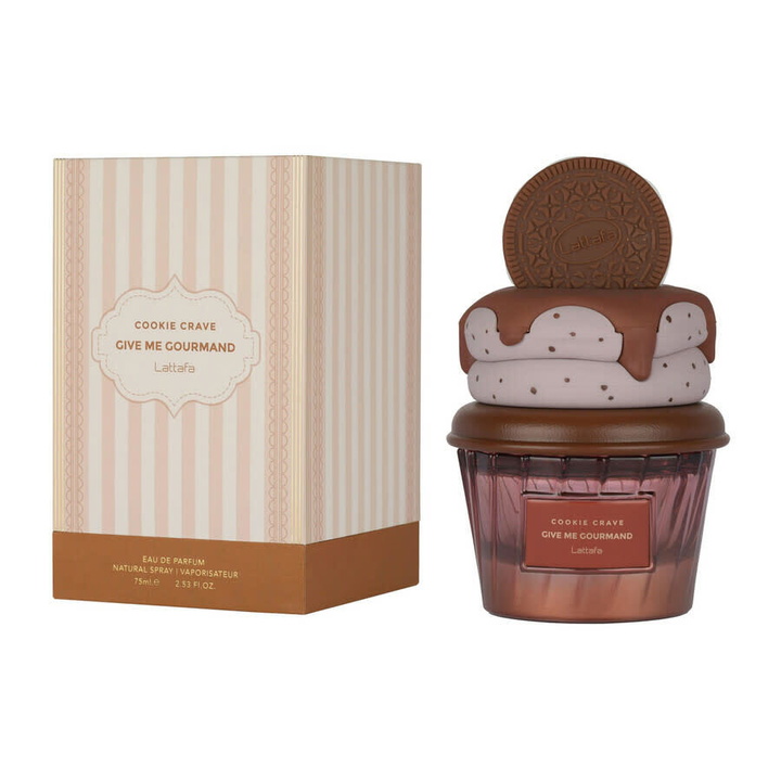 Photo: Lattafa Unisex Give Me Gourmand Cookie Crave EDP Spray 2.53 oz Fragrances 6290362349662