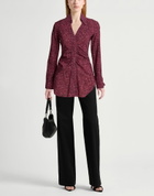 Chiara Boni La Petite Robe Womens Top Burgundy
