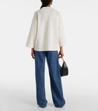 Valentino VGold cropped wool top