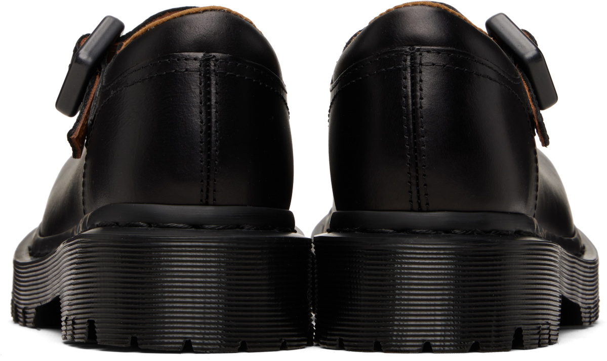 Dr. Martens Black Rejena Mary Jane Old Harness Leather Loafers