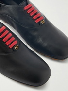 Valentino Garavani - Rythmika Derby Leather Sneakers - Black