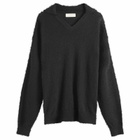 mfpen Men's Knit Polo Shirt in Black Snug