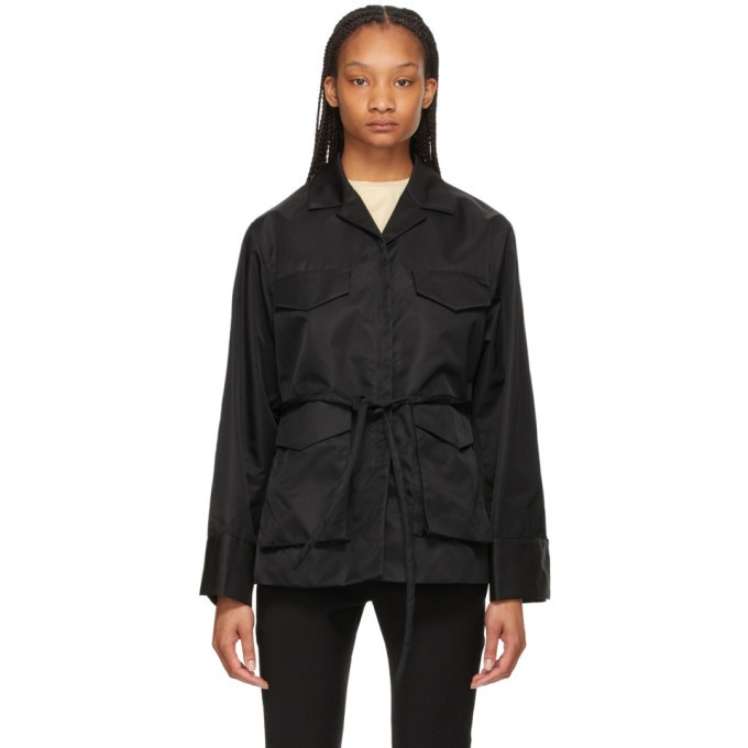 Toteme Black Belted Army Jacket Toteme