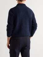 Drake's - Merino Wool Sweater - Blue