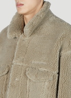 Balenciaga - Fleece Jacket in Beige