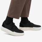 Y-3 Men's Ajatu Court Formal Sneakers in Black/Off White