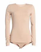 Maison Margiela Womens Bodysuit Sand