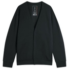 Nike Men's Dri-Fit 24/7 Cardigan in Black/Smoke Grey