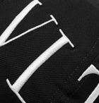 Valentino - Valentino Garavani Logo-Embroidered Stretch-Wool Twill Baseball Cap - Black